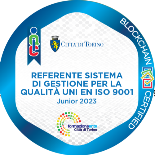 Referente Sistema di gestione per la qualità UNI EN ISO 9001 Junior 2023